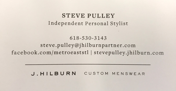 Steve Pulley, Independent Personal Stylist ad